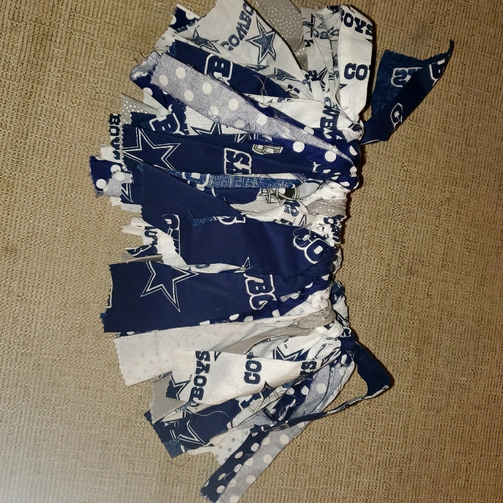 Dallas Cowboys fabric tutu
